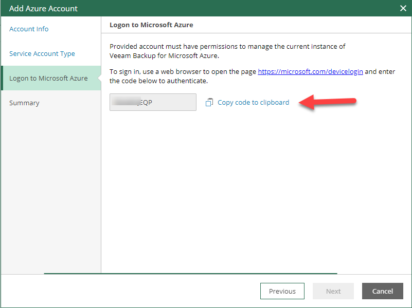 102220 2115 HowtoConfig7 - How to configure Veeam Backup for Microsoft Azure 1.0 with auto create service account