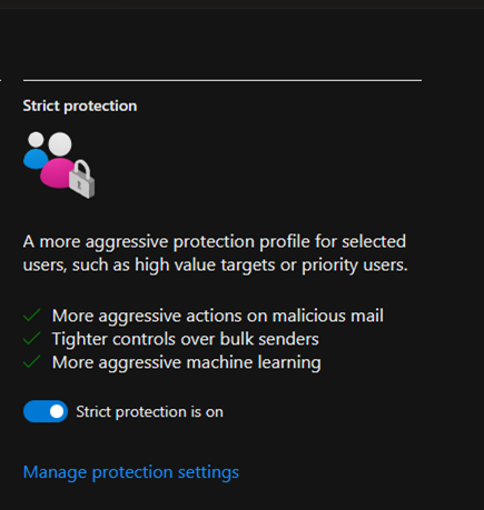 032124 1713 Howtousethe15 - How to use the Microsoft Defender portal to assign Strict preset security policies to users