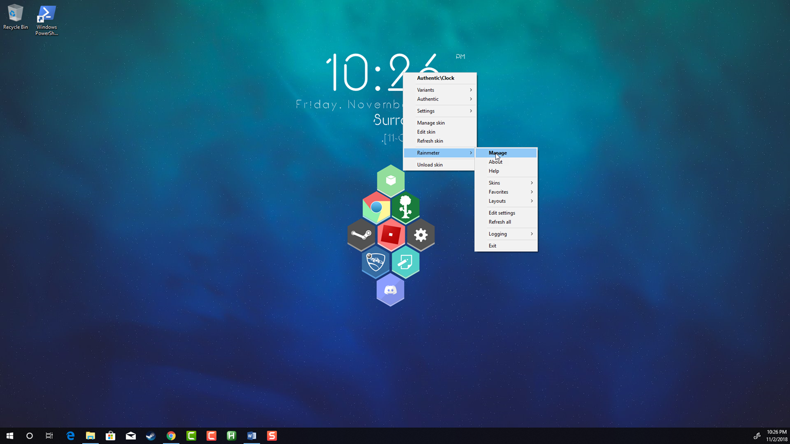 110318 0537 MakeYourDes7 - Make Your Desktop Look Cool! (FREE) (Rainmeter & HoneyComb) pt. 1