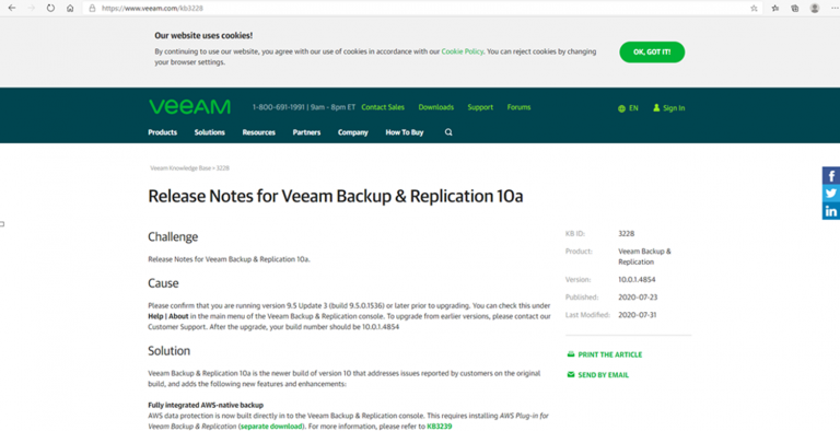 100320 1854 HowtoInstal1 768x394 - How to Install (Upgrade) Veeam Backup and Replication V10a
