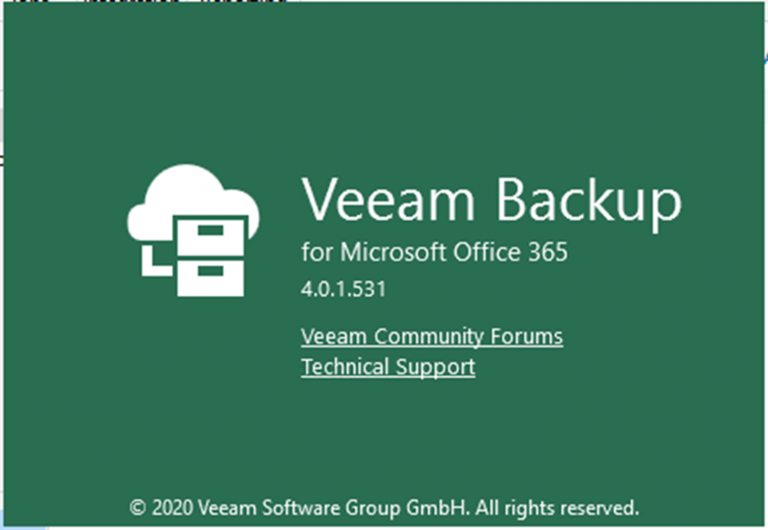100420 0035 HowtoInstal3 768x530 - How to Upgrade Veeam Backup for Microsoft Office 365 to V4c Day 0 Update