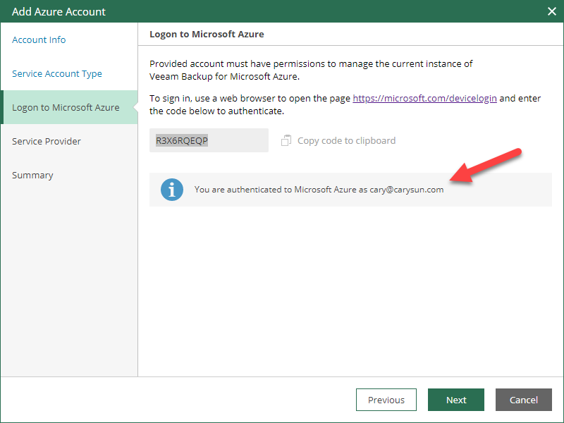 102220 2115 HowtoConfig13 - How to configure Veeam Backup for Microsoft Azure 1.0 with auto create service account