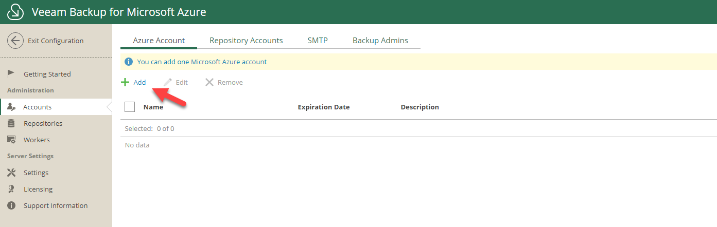 102220 2115 HowtoConfig4 - How to configure Veeam Backup for Microsoft Azure 1.0 with auto create service account