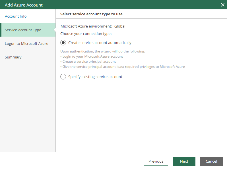 102220 2115 HowtoConfig6 - How to configure Veeam Backup for Microsoft Azure 1.0 with auto create service account