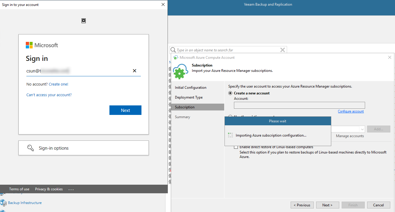 120721 1658 HowtouseVee31 - How to use Veeam to Restore On-Premises VM to Azure