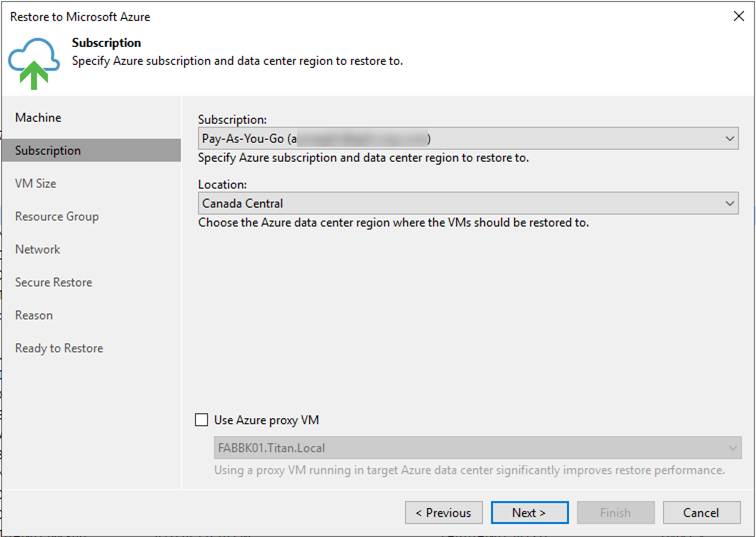 120721 1658 HowtouseVee37 - How to use Veeam to Restore On-Premises VM to Azure