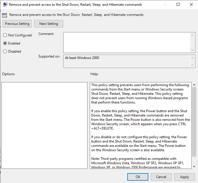 121221 0309 HowtouseGro6 - How to use group policy to disable or prevent shutdown option