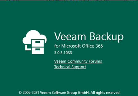121421 0428 HowtoInstal2 - How to Install Veeam Backup for Microsoft Office 365 V5d cumulative patch KB4222