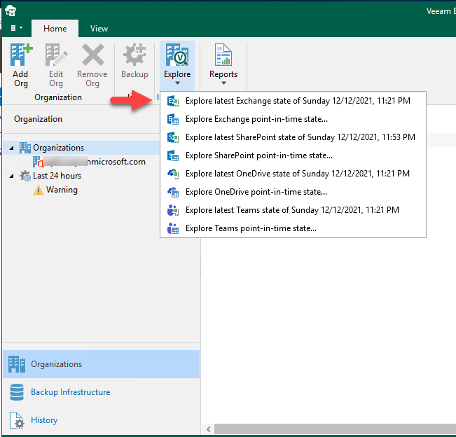 121421 0428 HowtoInstal27 - How to Install Veeam Backup for Microsoft Office 365 V5d cumulative patch KB4222