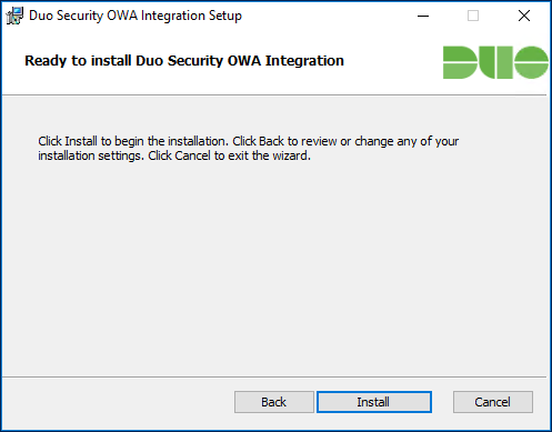 122821 2015 Howtoconfig15 - How to configure Cisco DUO for Outlook Web App (OWA) of Exchange 2013 and later