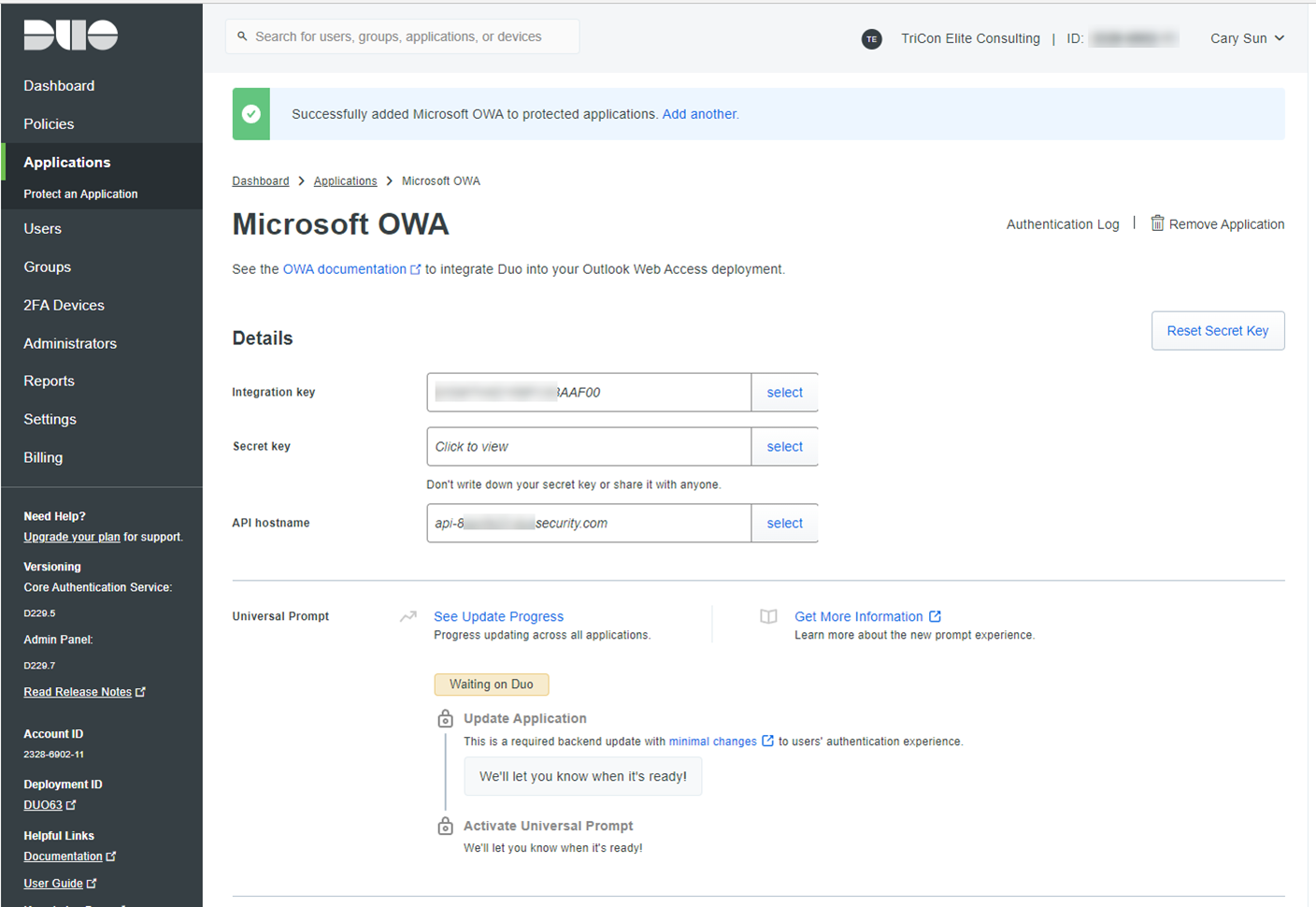 122821 2015 Howtoconfig8 - How to configure Cisco DUO for Outlook Web App (OWA) of Exchange 2013 and later