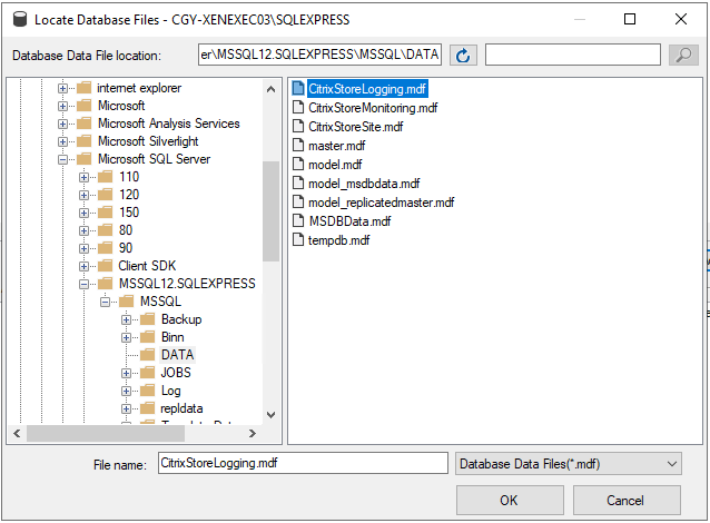 011122 0105 Howtoreplac43 - How to replace SQL Server Express LocalDB for Citrix Virtual Apps server