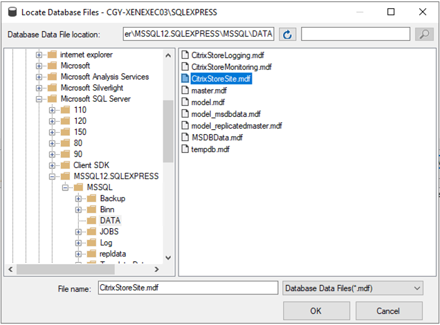 011122 0105 Howtoreplac51 - How to replace SQL Server Express LocalDB for Citrix Virtual Apps server