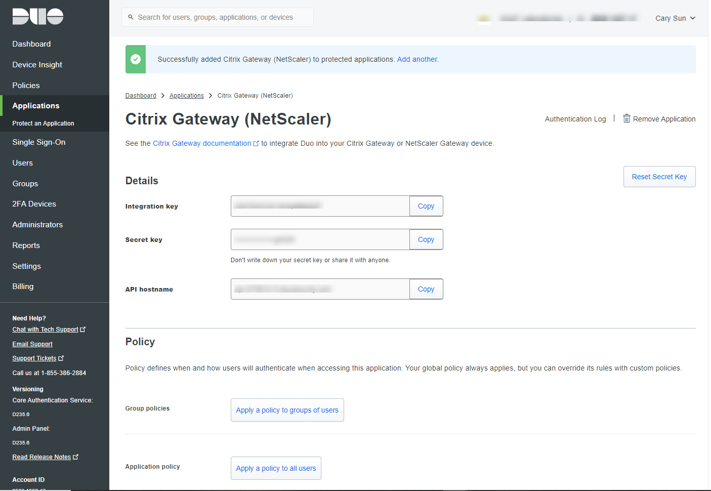 031422 2212 Howtodeploy4 - How to deploy Cisco Duo for Citrix (NetScaler) Gateway (Citrix ADC) - nFactor