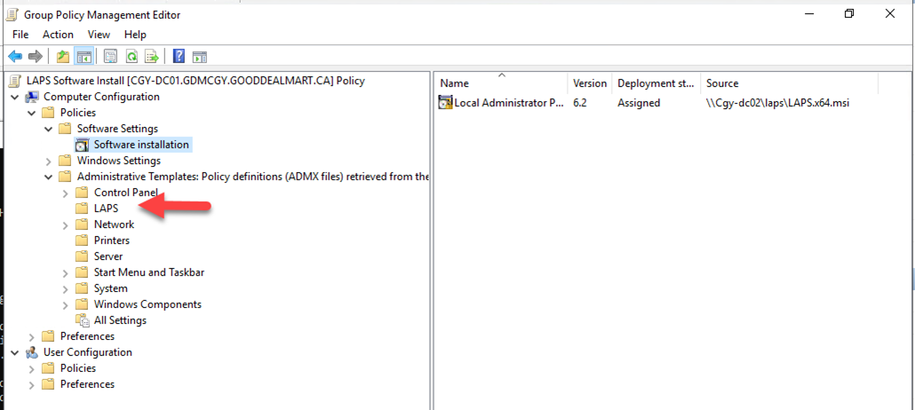 040122 1615 Howtodeploy25 - How to deploy Microsoft Local Administrator Password Solution (LAPS)