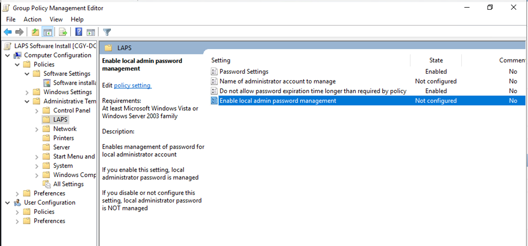 040122 1615 Howtodeploy30 - How to deploy Microsoft Local Administrator Password Solution (LAPS)