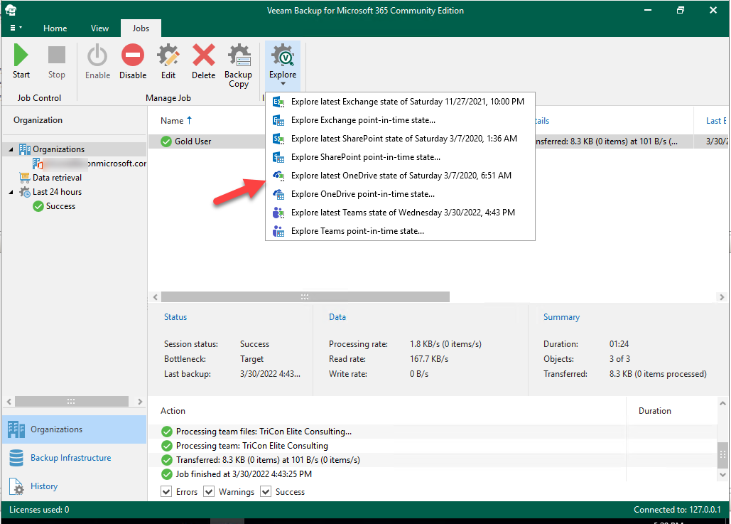 040122 1706 Howtoupgrad24 - How to upgrade Veeam Backup for Microsoft Office 365 to v6 edition