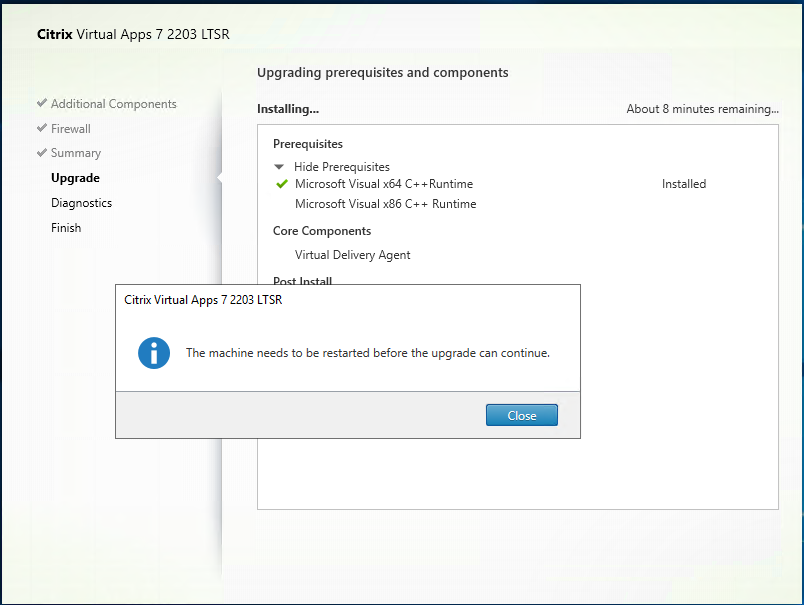 040722 1530 Howtoupgrad36 - How to upgrade to Citrix Virtual Apps 7 2203 LTSR Edition