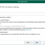 042922 1547 Howtoaddorg48 150x150 - Fix access is denied connecting to outlook.office365.com error at Veeam Backup for Microsoft 365