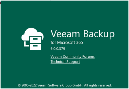 050522 1825 Howtoinstal12 - How to install Veeam Backup for Microsoft 365 v6.0 Cumulative Patches P20220413