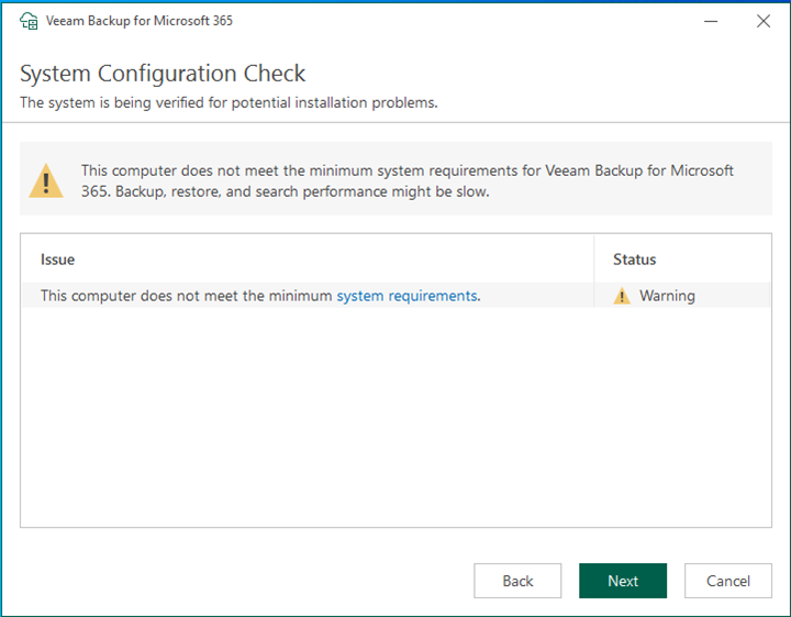 050522 1825 Howtoinstal9 - How to install Veeam Backup for Microsoft 365 v6.0 Cumulative Patches P20220413