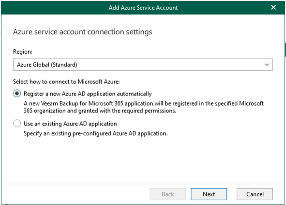 060122 1633 HowtoMicros41 - How to add Microsoft Azure Archive Storage Repository with Azure archiver appliance at Veeam Backup for Microsoft 365