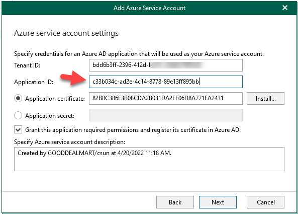 060122 1633 HowtoMicros62 - How to add Microsoft Azure Archive Storage Repository with Azure archiver appliance at Veeam Backup for Microsoft 365