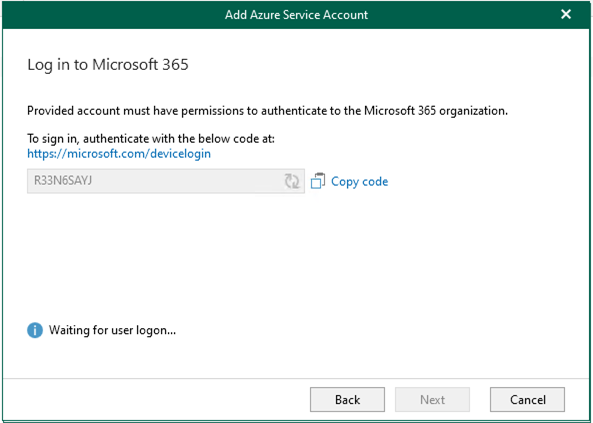 060122 1633 HowtoMicros64 - How to add Microsoft Azure Archive Storage Repository with Azure archiver appliance at Veeam Backup for Microsoft 365
