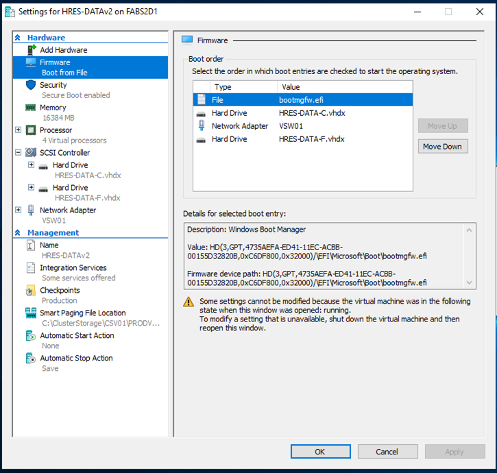 012623 1754 Howtoupgrad75 - How to upgrade Server 2012 R2 generation 1 VM to 2019 (2022) generation 2
