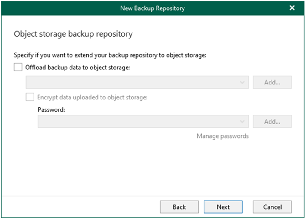 012823 1833 Howtoaddthe6 - How to add the network attached storage (SMB shares) as a backup repository in Veeam Backup for Microsoft 365 v6