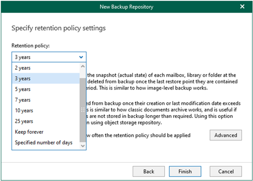 012823 1833 Howtoaddthe7 - How to add the network attached storage (SMB shares) as a backup repository in Veeam Backup for Microsoft 365 v6