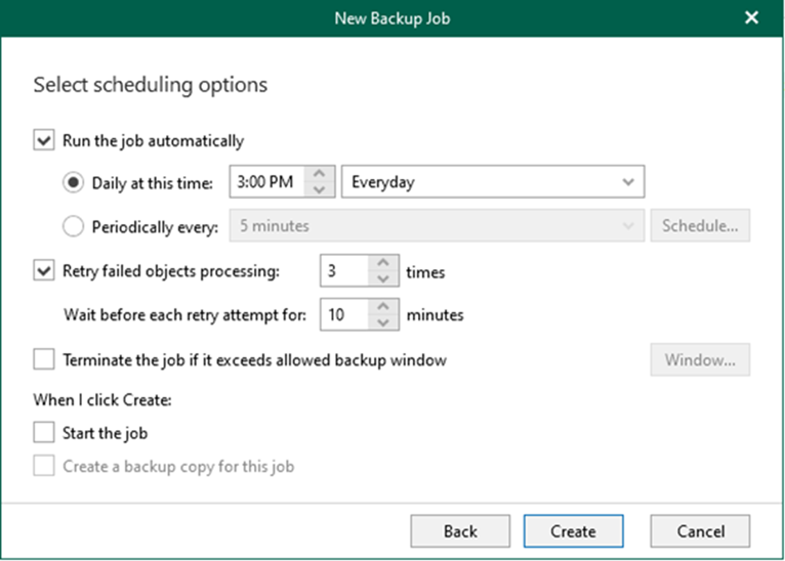 012823 2225 Howtocreate16 - How to create a backup job to backup the specific users, groups, sites, teams, and organizations in Veeam Backup for Microsoft 365 v6