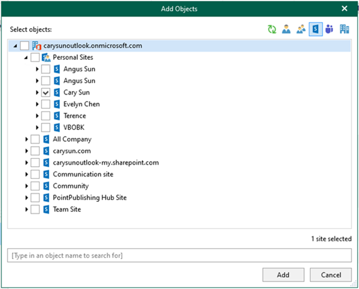 012823 2225 Howtocreate6 - How to create a backup job to backup the specific users, groups, sites, teams, and organizations in Veeam Backup for Microsoft 365 v6