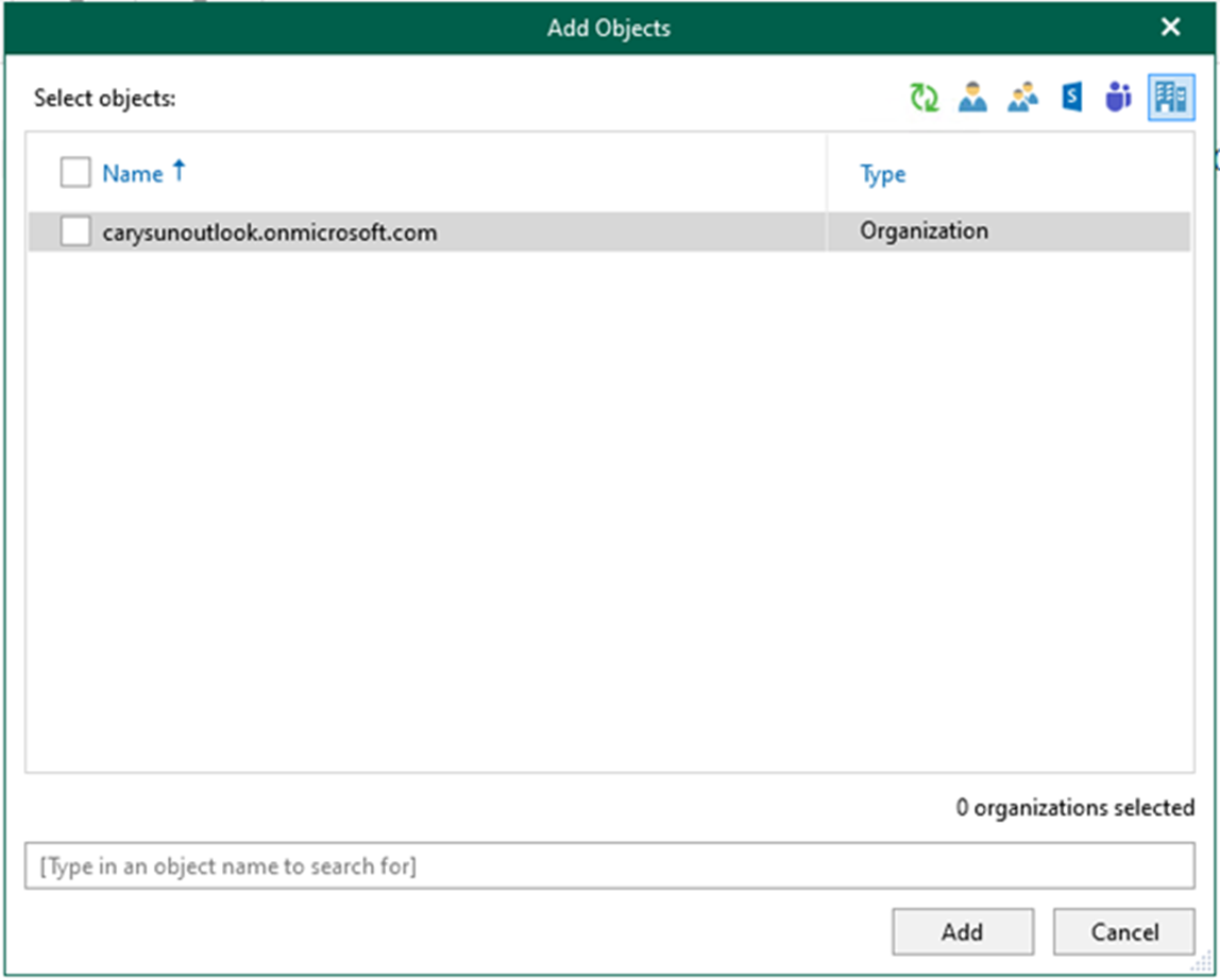 012823 2225 Howtocreate8 - How to create a backup job to backup the specific users, groups, sites, teams, and organizations in Veeam Backup for Microsoft 365 v6