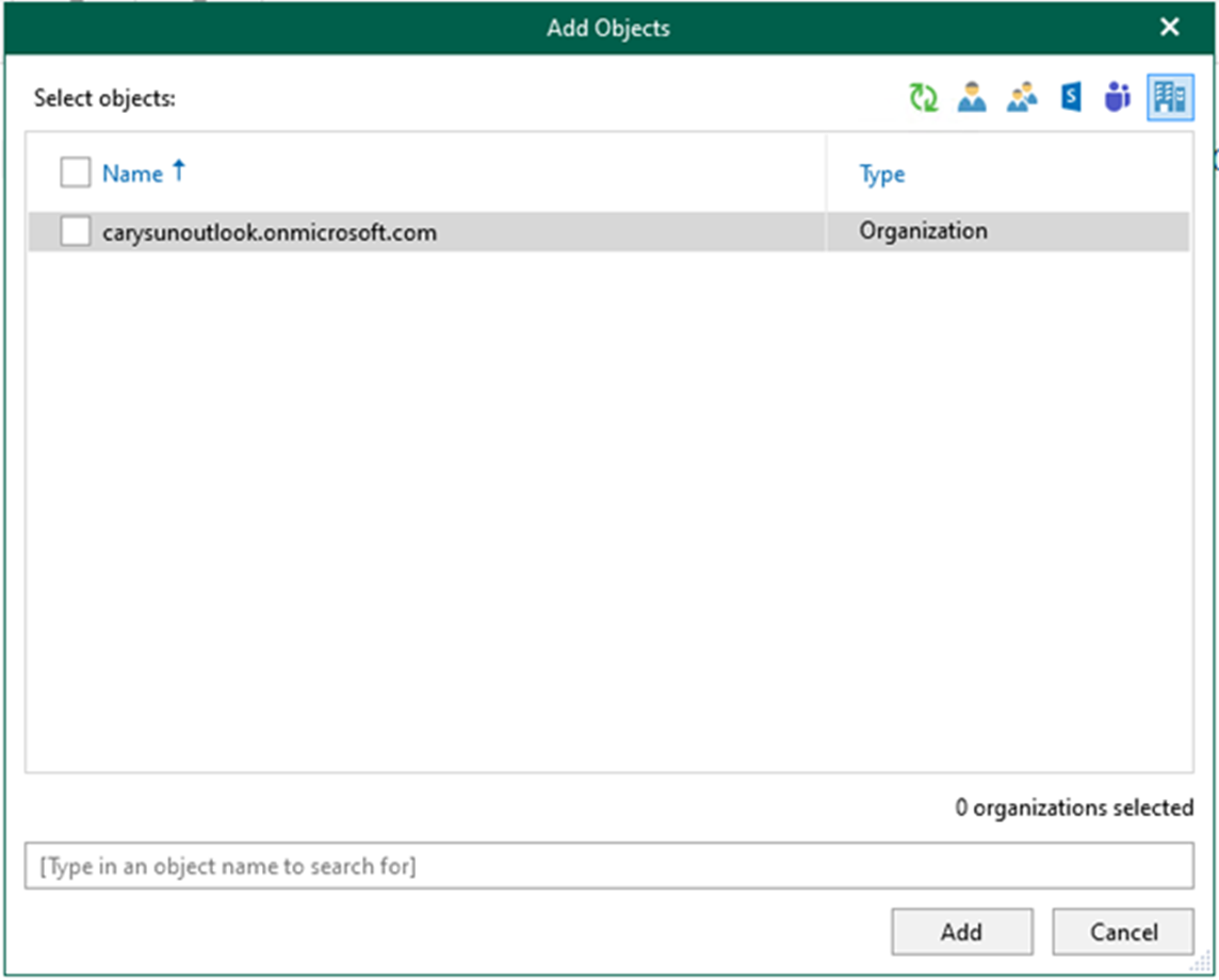 012823 2225 Howtocreate9 - How to create a backup job to backup the specific users, groups, sites, teams, and organizations in Veeam Backup for Microsoft 365 v6