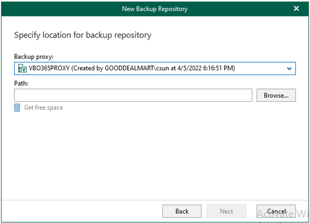 012923 0541 HowtoaddMic43 - How to add Microsoft Azure blob object storage repositories in Veeam Backup for Microsoft 365 v6