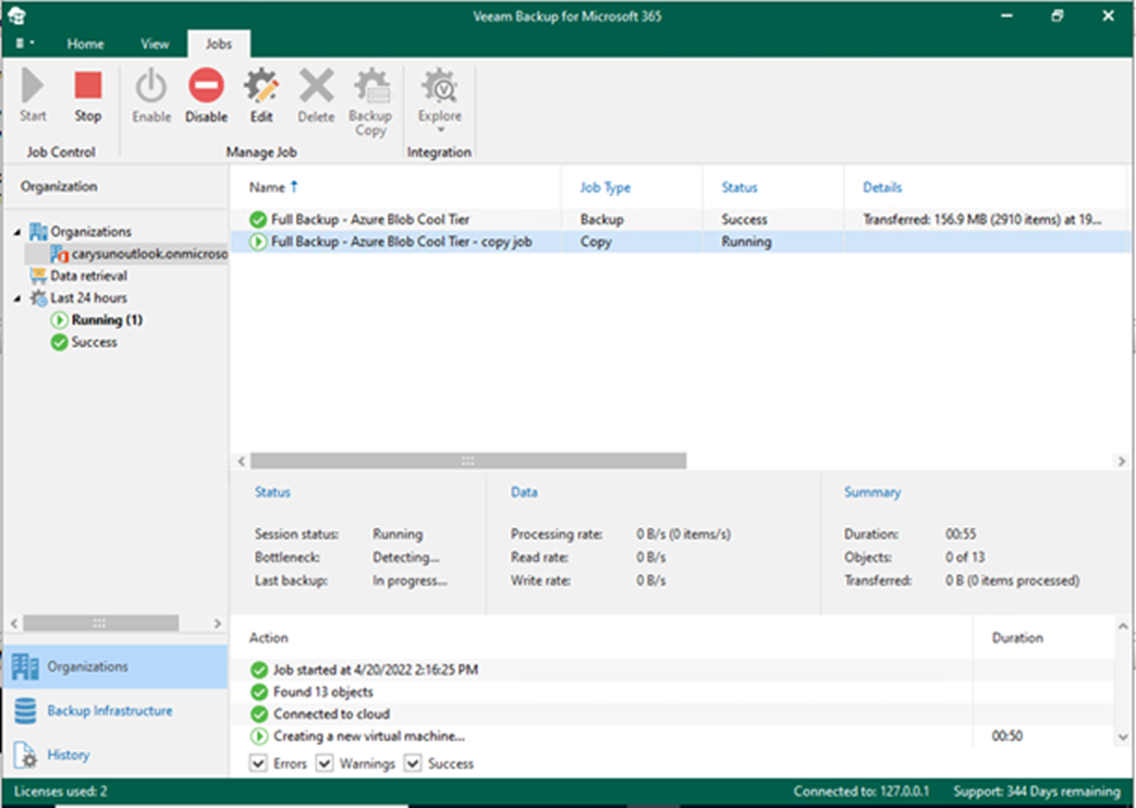 012923 1934 Howtocreate4 - How to create a backup copy job with Azure blob archive tier in Veeam Backup for Microsoft 365 v6