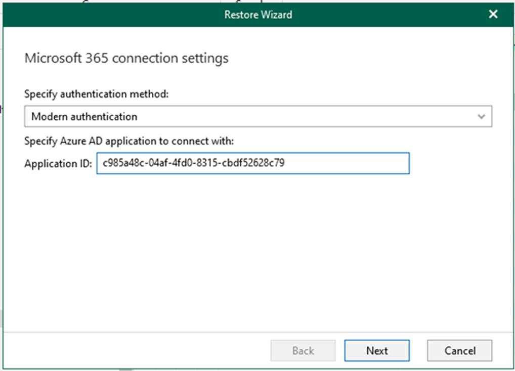 012923 2215 Howtorestor5 - How to restore Exchange Online data from Veeam Explorer for Microsoft Exchange in Veeam Backup for Microsoft 365 v6