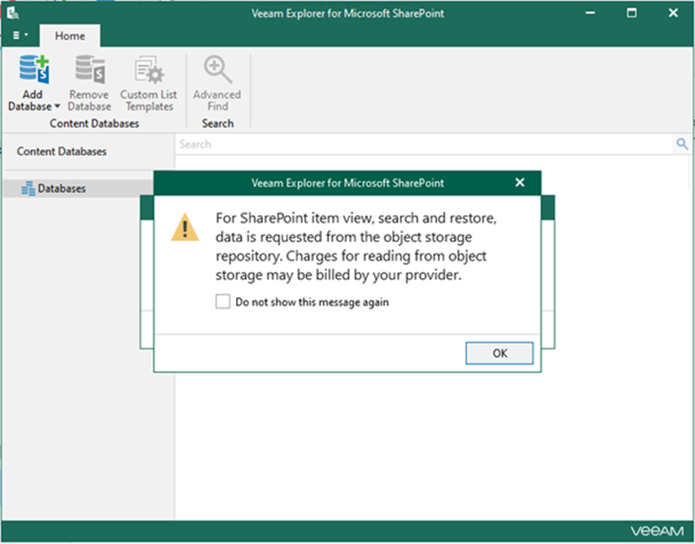 012923 2242 Howtorestor3 - How to restore SharePoint Online data from Veeam Explorer for Microsoft SharePoint in Veeam Backup for Microsoft 365 v6
