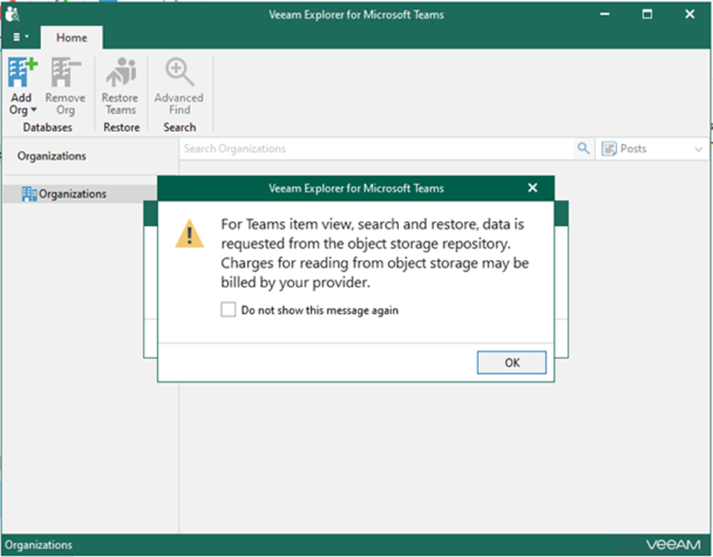 013023 0224 Howtorestor3 - How to restore Microsoft Teams data from Veeam Explorer for Microsoft Teams in Veeam Backup for Microsoft 365 v6