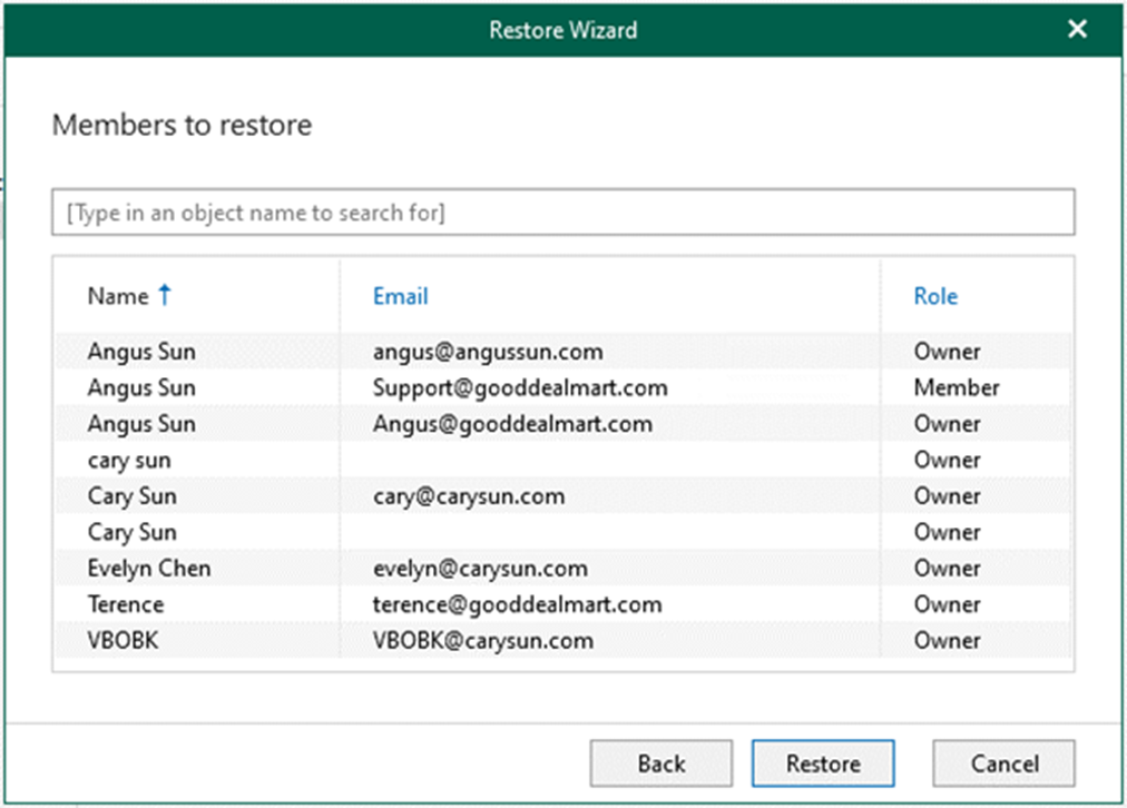 020423 2023 Howtorestor15 - How to restore Teams data from retrieved data in Veeam Backup for Microsoft 365 v6