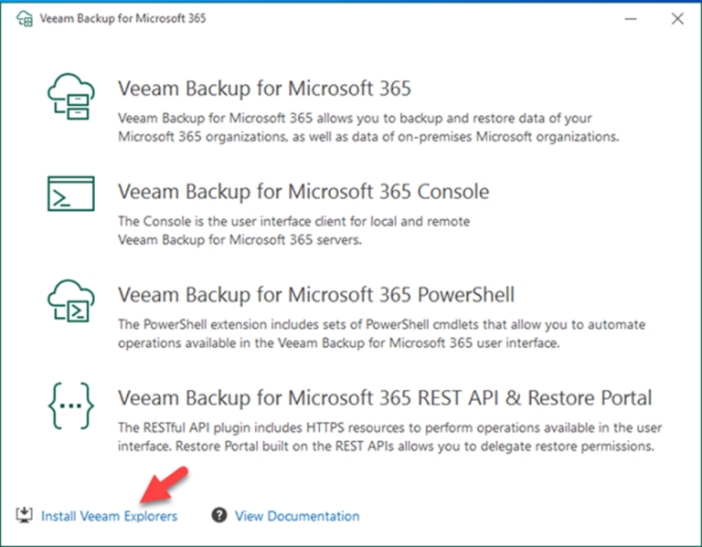 020423 2223 Howtoinstal7 768x599 - How to install Veeam Explorers for Tenants in Veeam Backup for Microsoft 365 v6