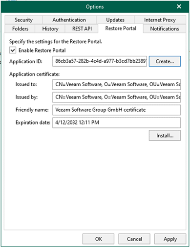 020523 0502 Howtoconfig17 - How to configure Restore Portal settings for the Veeam Backup for Microsoft 365 v6