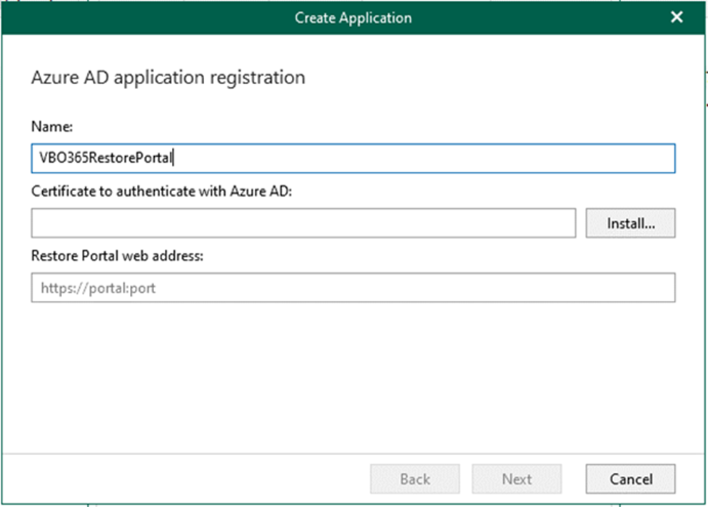020523 0502 Howtoconfig4 - How to configure Restore Portal settings for the Veeam Backup for Microsoft 365 v6