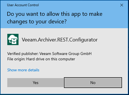 020523 0609 Howtoconfig37 - How to configure the REST API and Restore Portal on a separate server for Veeam Backup for Microsoft 365 v6