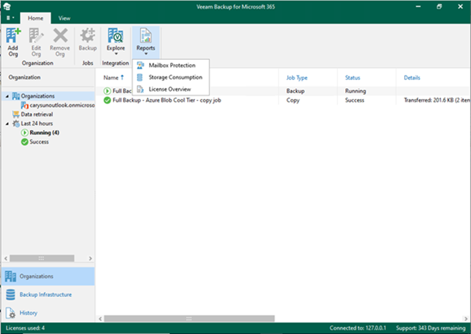 020523 2316 Howtocreate1 - How to create License Overview Reports from the Veeam Backup for Microsoft 365
