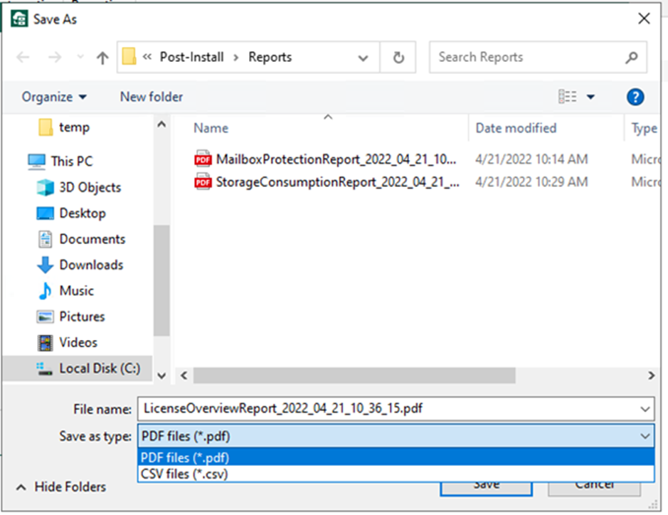 020523 2316 Howtocreate3 - How to create License Overview Reports from the Veeam Backup for Microsoft 365