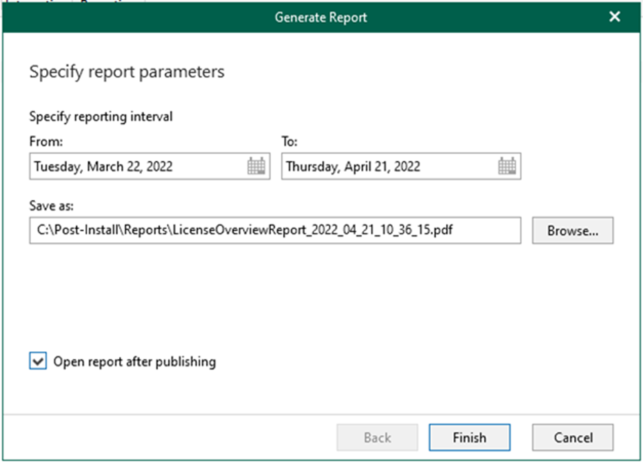 020523 2316 Howtocreate4 - How to create License Overview Reports from the Veeam Backup for Microsoft 365
