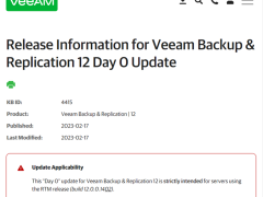 022023 2027 Howtoupdate1 240x180 - How to update Veeam Backup and Replication v12 RTM Console to GA version