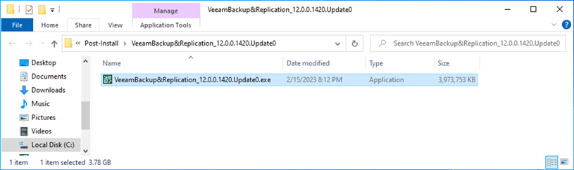 022023 2027 Howtoupdate2 - How to update Veeam Backup and Replication v12 RTM Console to GA version